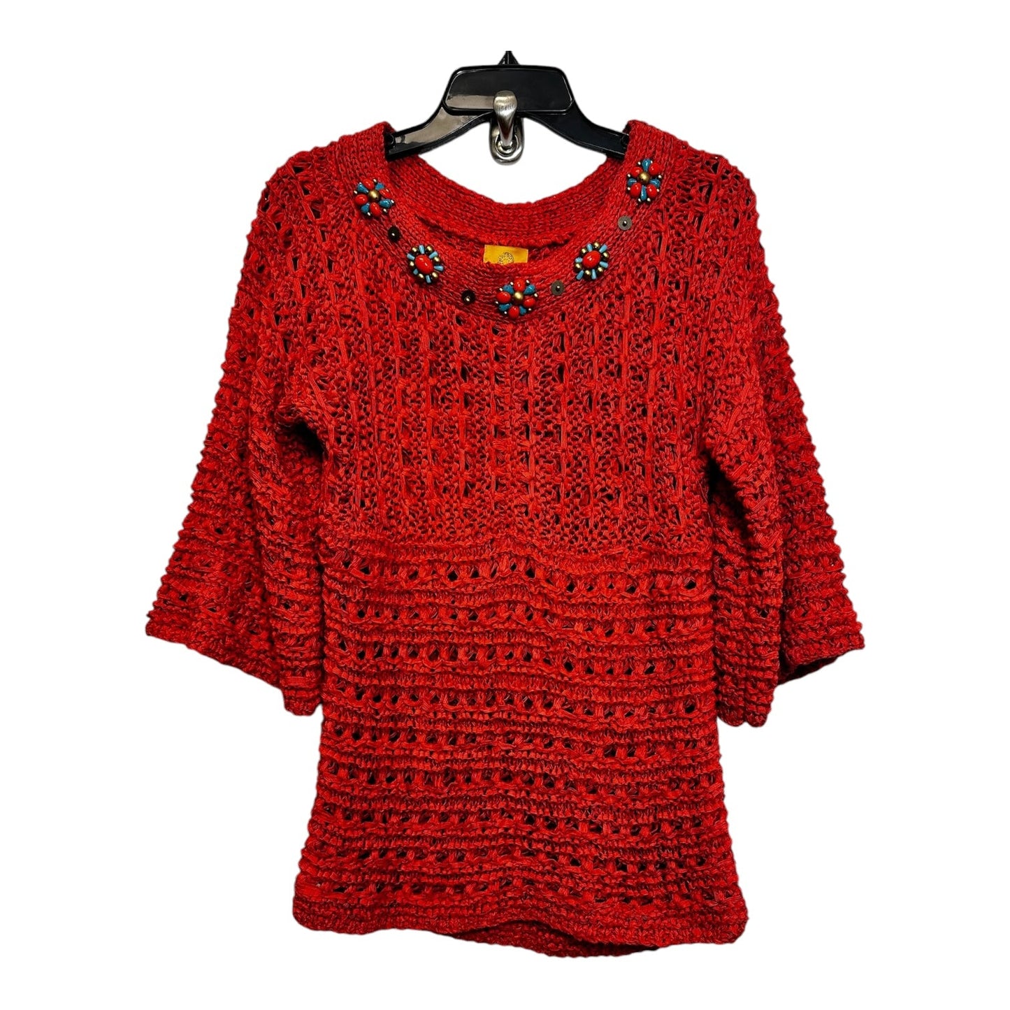 Sweater By Ruby Rd In Orange, Size: M