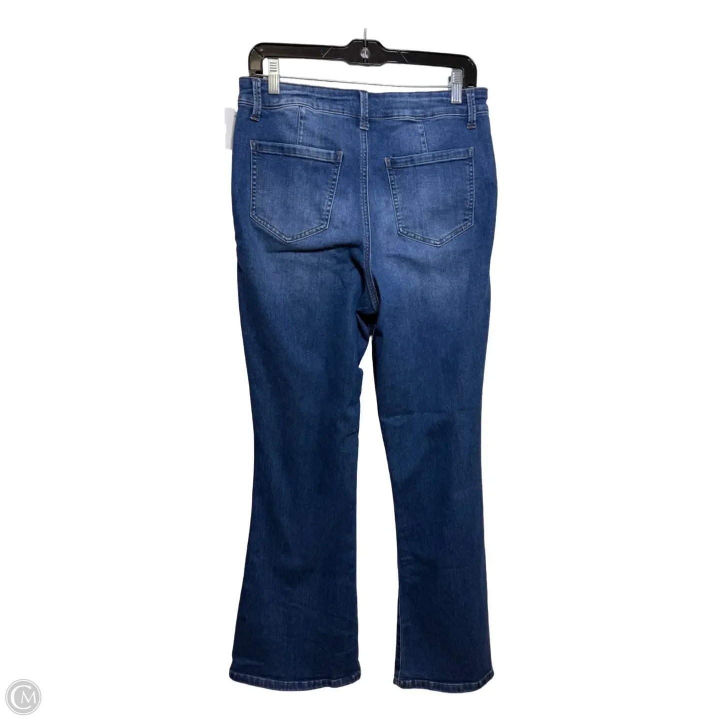 Jeans Flared By Maurices In Blue Denim, Size: 12