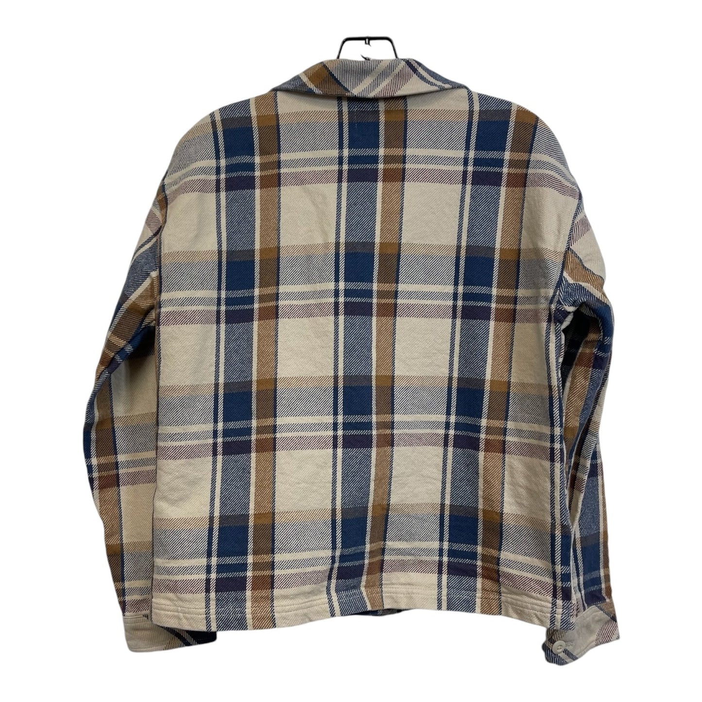 Jacket Shirt By Vans In Plaid, Size: S