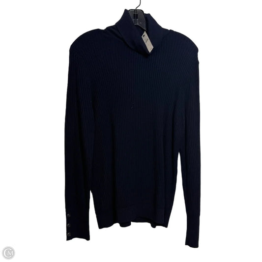 Sweater By Talbots In Navy, Size: L
