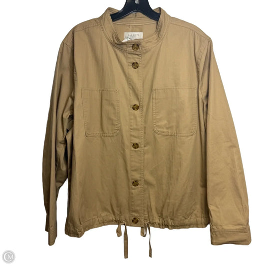 Jacket Other By Talbots In Tan, Size: Xl