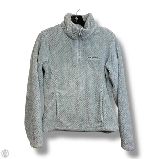 Sweatshirt Collar By Columbia In Blue, Size: S