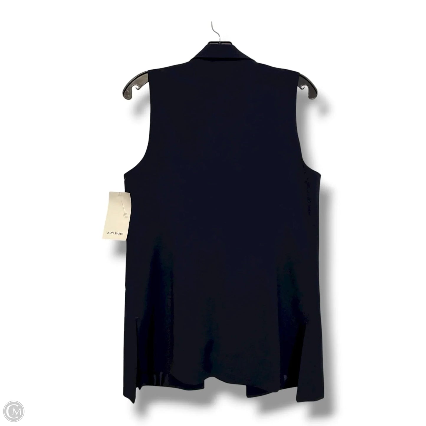 Vest Other By Zara Basic In Navy, Size: M