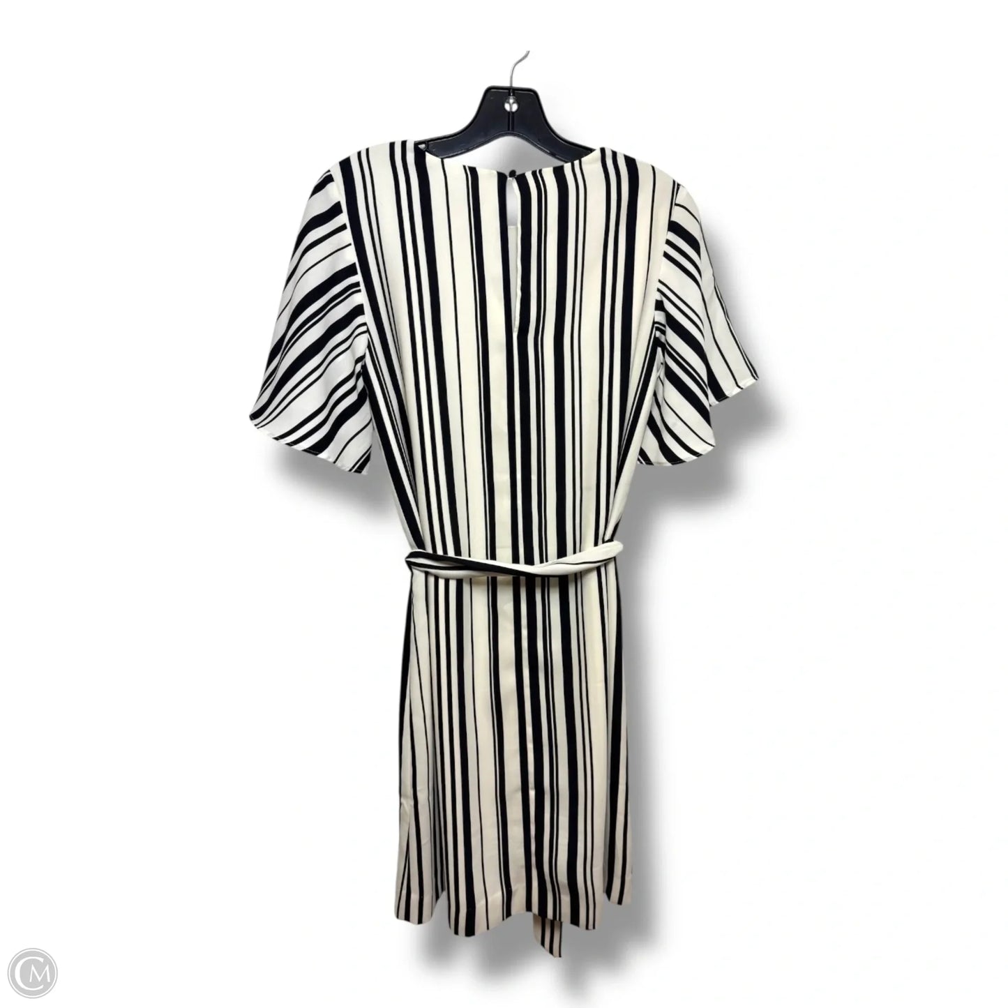 Dress Casual Midi By H&m In Striped Pattern, Size: 2