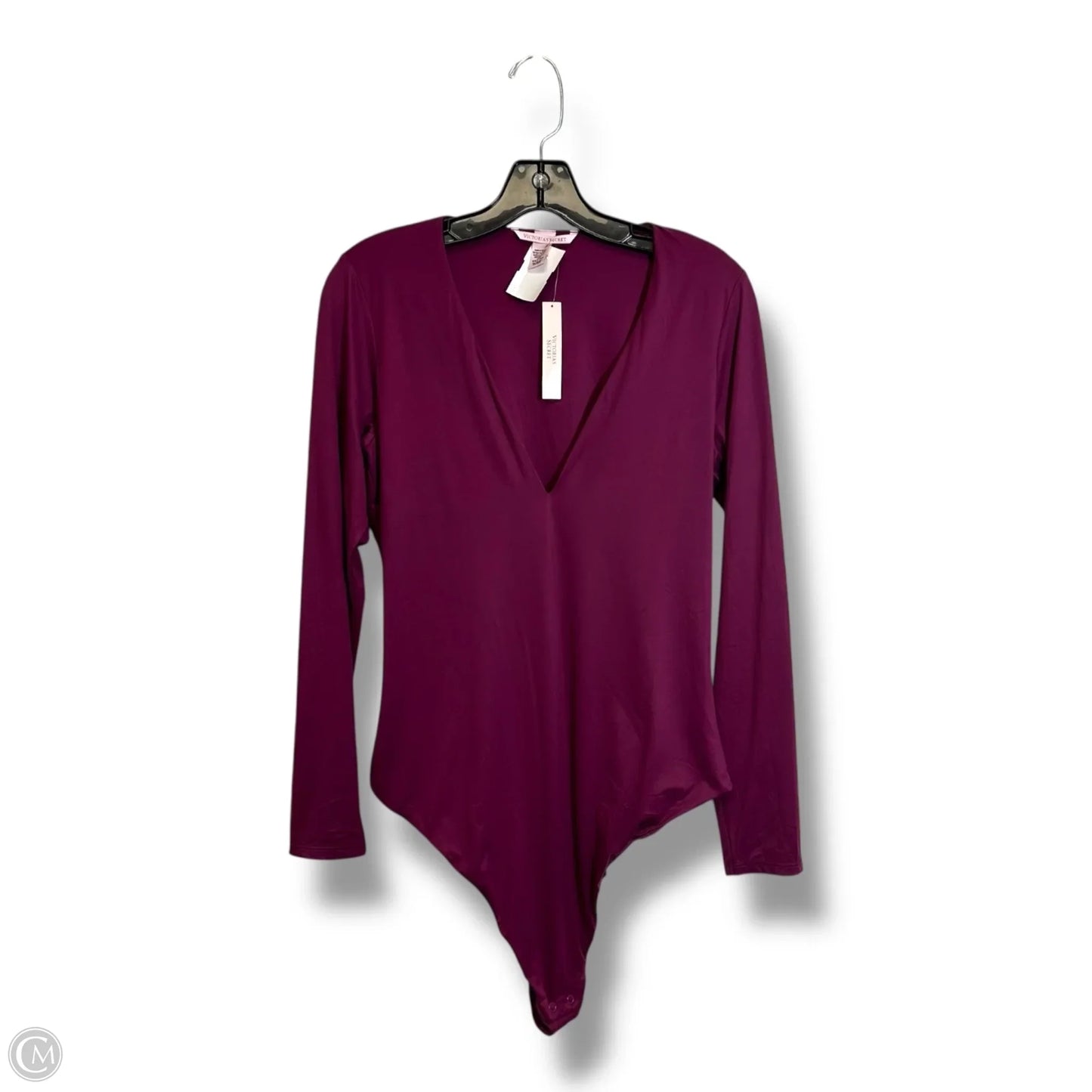 Bodysuit By Victorias Secret In Maroon, Size: Xl