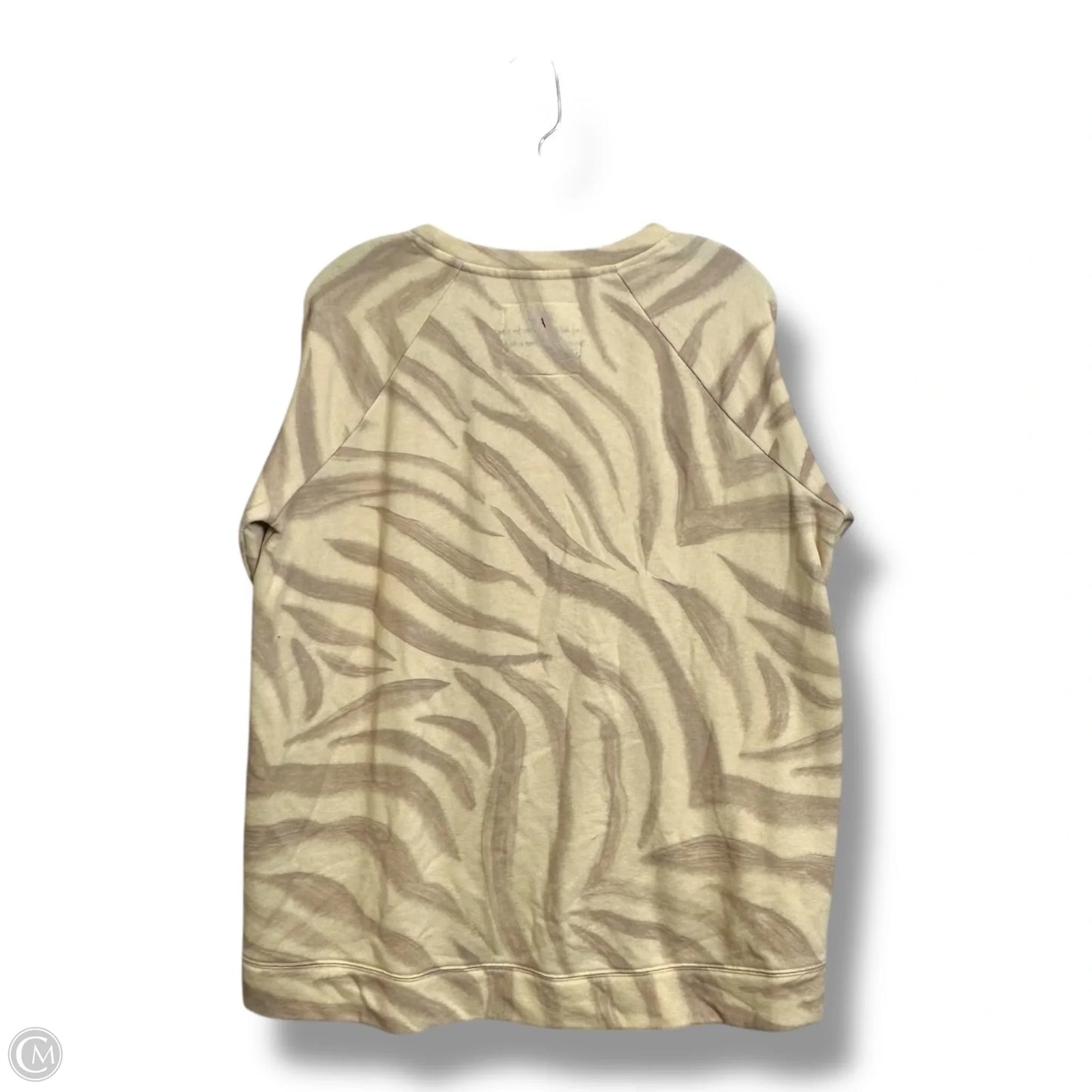 Sweatshirt Collar By Peace Love World In Cream, Size: Xs