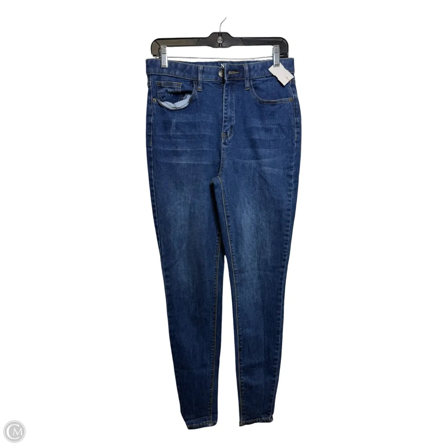 Jeans Skinny By New York And Co In Blue Denim, Size: 10