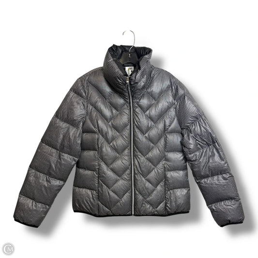 Jacket Puffer & Quilted By Guess In Grey, Size: Xl