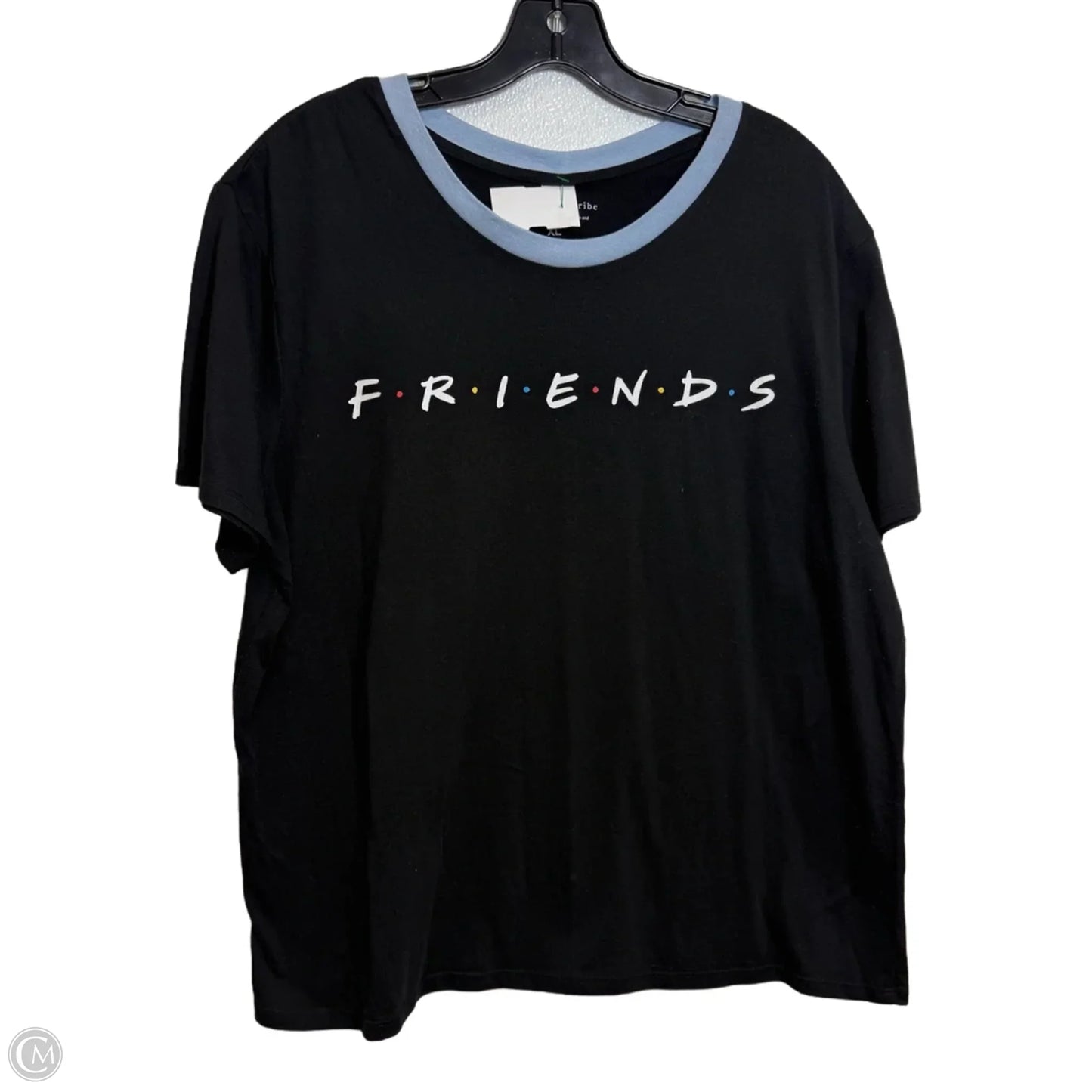 Top Short Sleeve Basic By Clothes Mentor In Black, Size: Xl