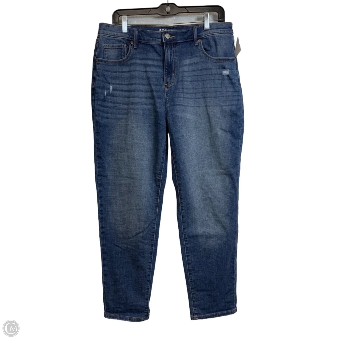 Jeans Boyfriend By Sonoma In Blue Denim, Size: 12
