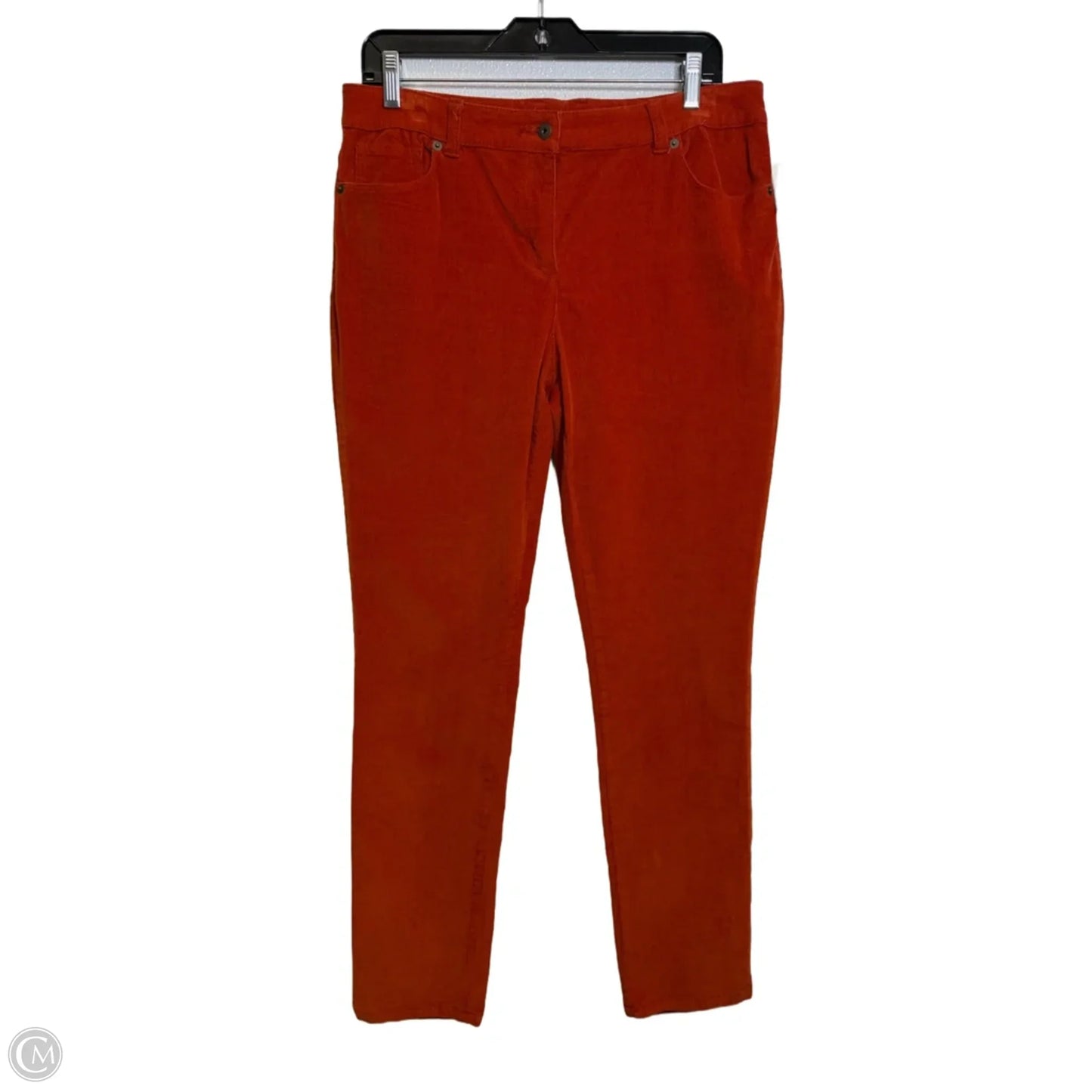 Pants Corduroy By Liz Claiborne In Orange, Size: 10p