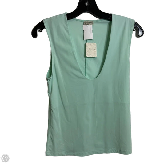 Athletic Tank Top By Free People In Aqua, Size: M
