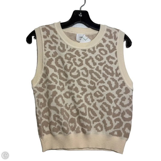 Vest Other By Clothes Mentor In Animal Print, Size: L