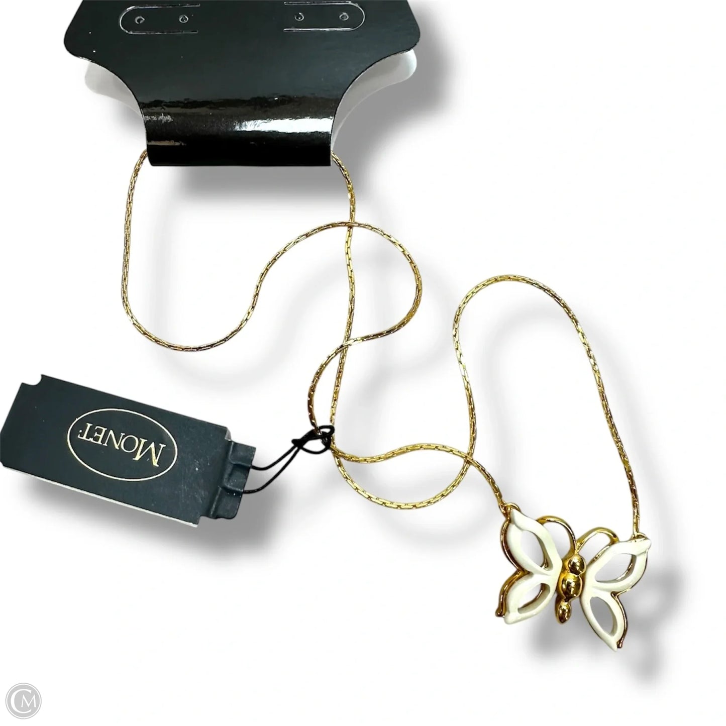 Butterfly Necklace Chain By Monet