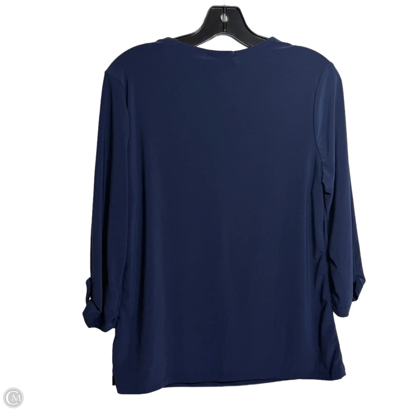 Top Long Sleeve Basic By Clothes Mentor In Blue, Size: M