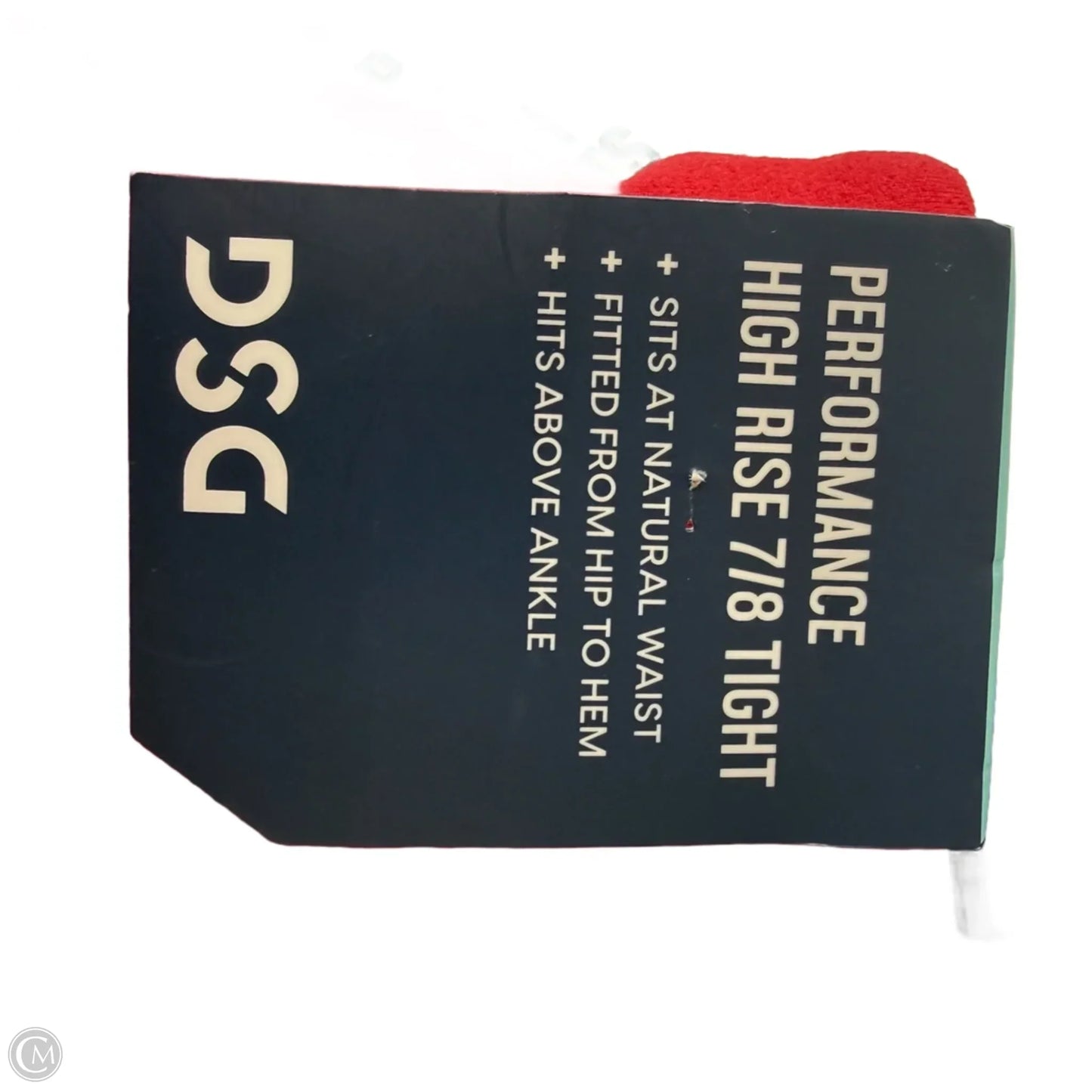 Athletic Leggings By Dsg Outerwear In Red, Size: 1x