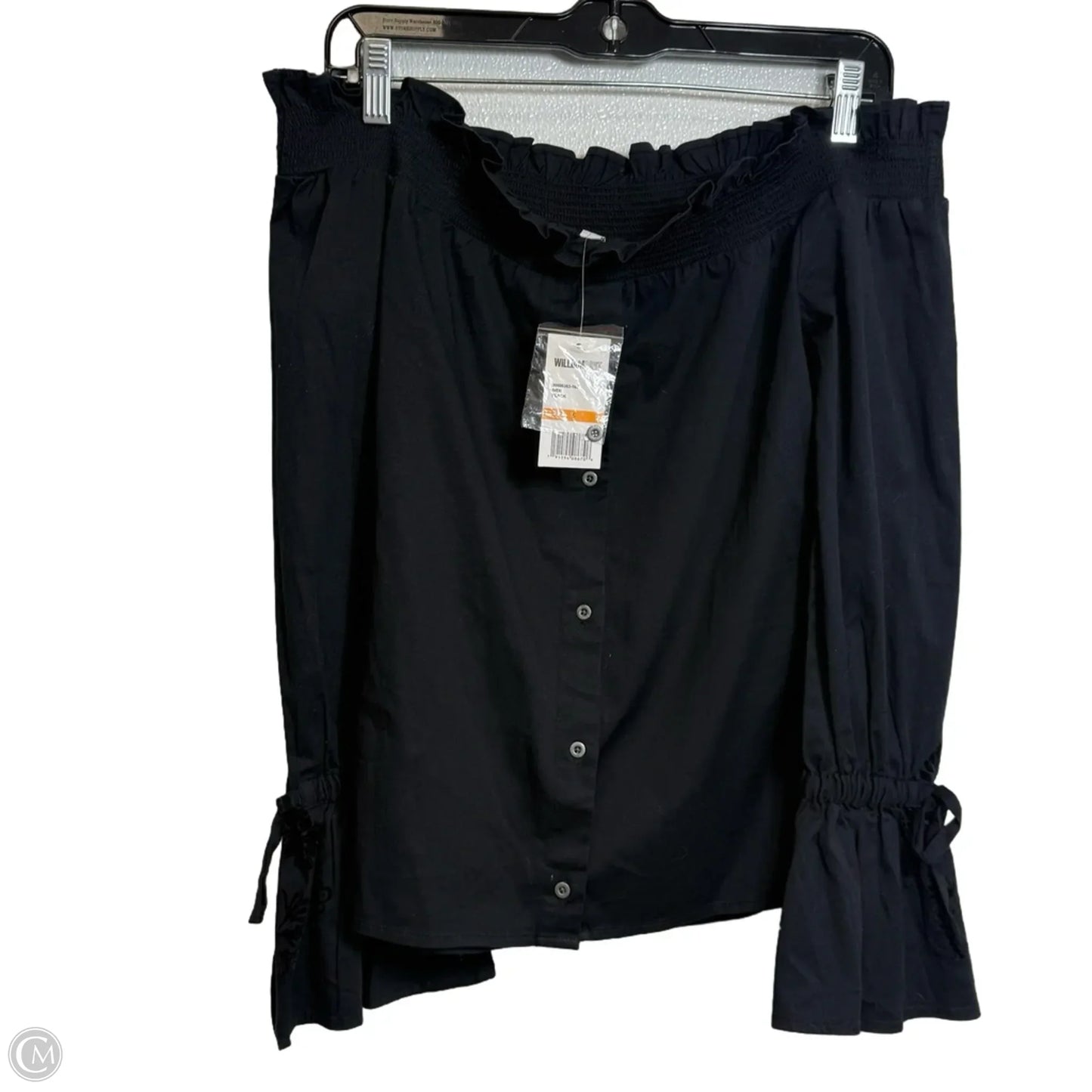 Top Long Sleeve Basic By William Rast In Black, Size: S