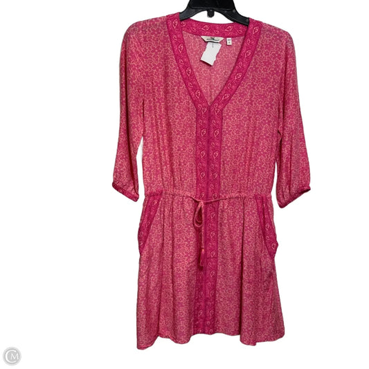 Dress Casual Short By Vineyard Vines In Pink, Size: 2