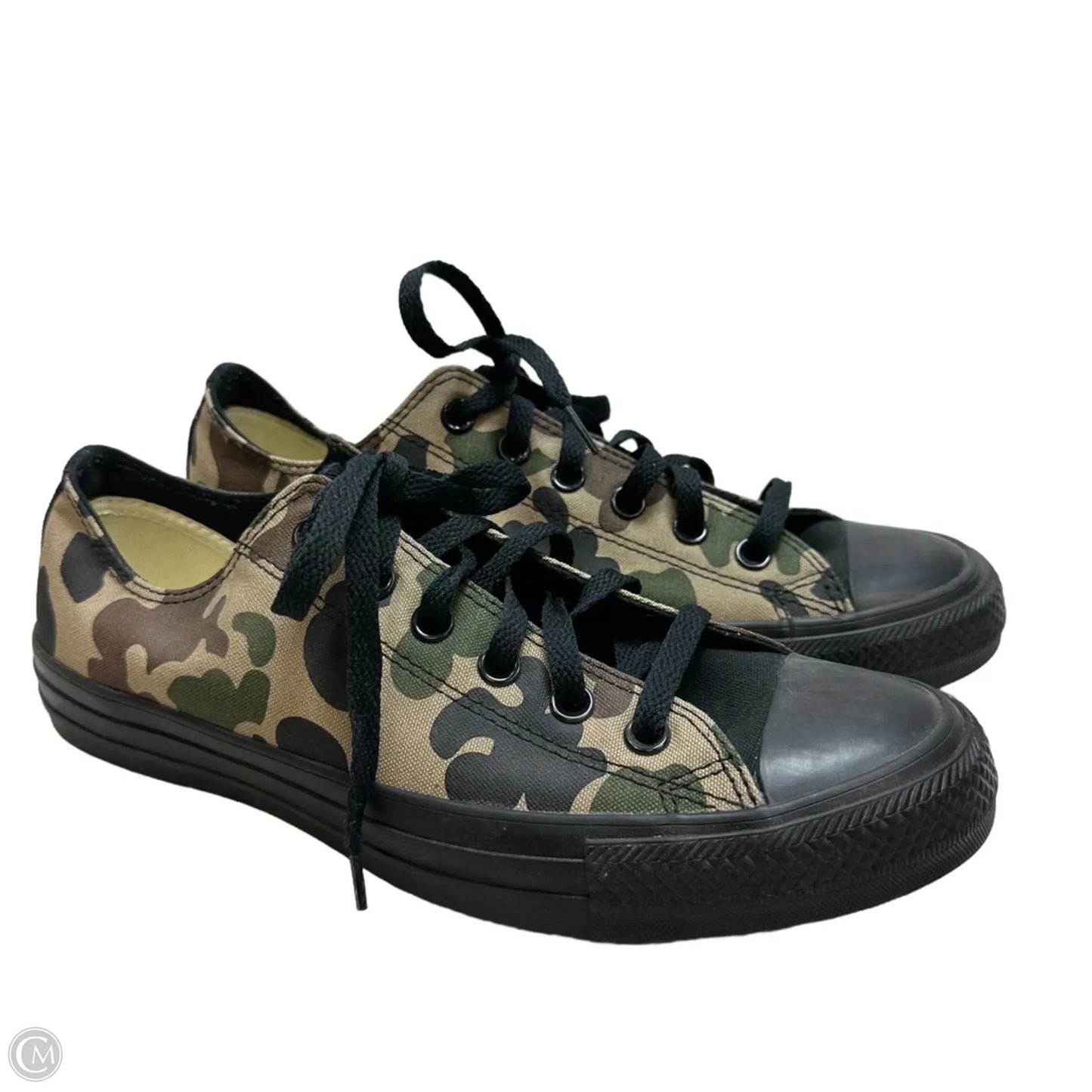 Shoes Flats By Converse In Camouflage Print, Size: 9.5