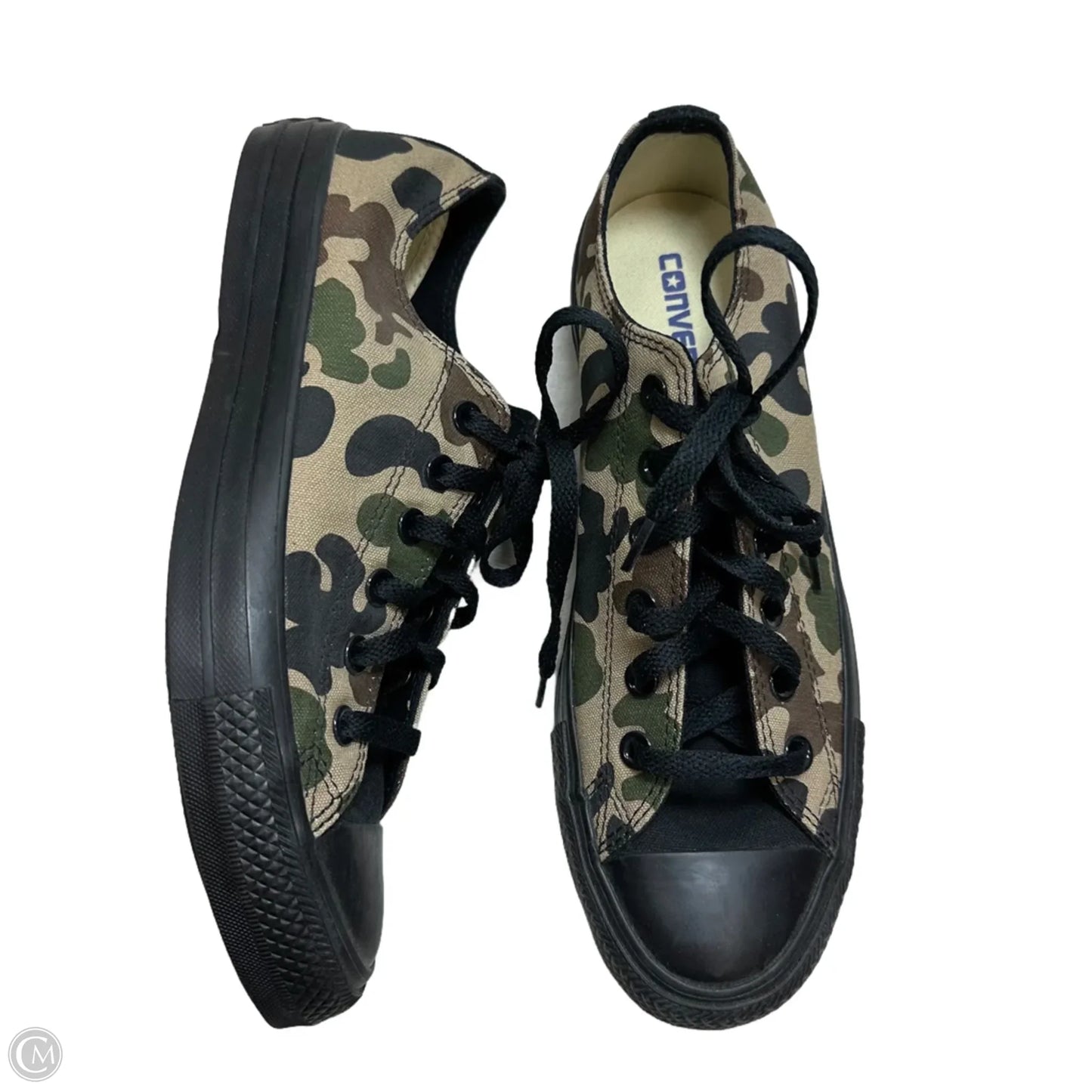 Shoes Flats By Converse In Camouflage Print, Size: 9.5