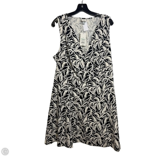Dress Casual Short By A New Day In Black & White, Size: Xl