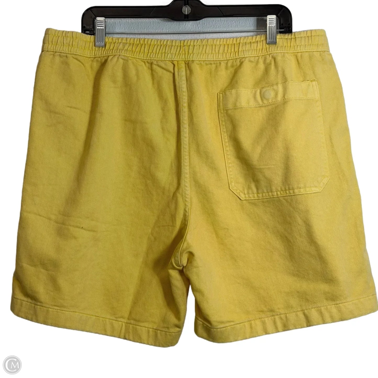 Shorts By Madewell In Yellow, Size: Xl