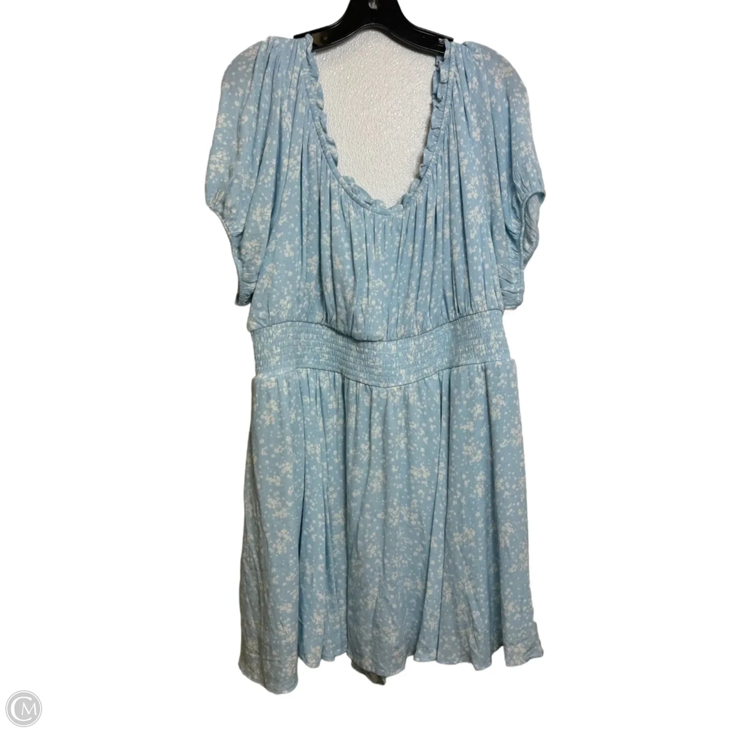 Dress Casual Midi By Torrid In Blue, Size: 2x