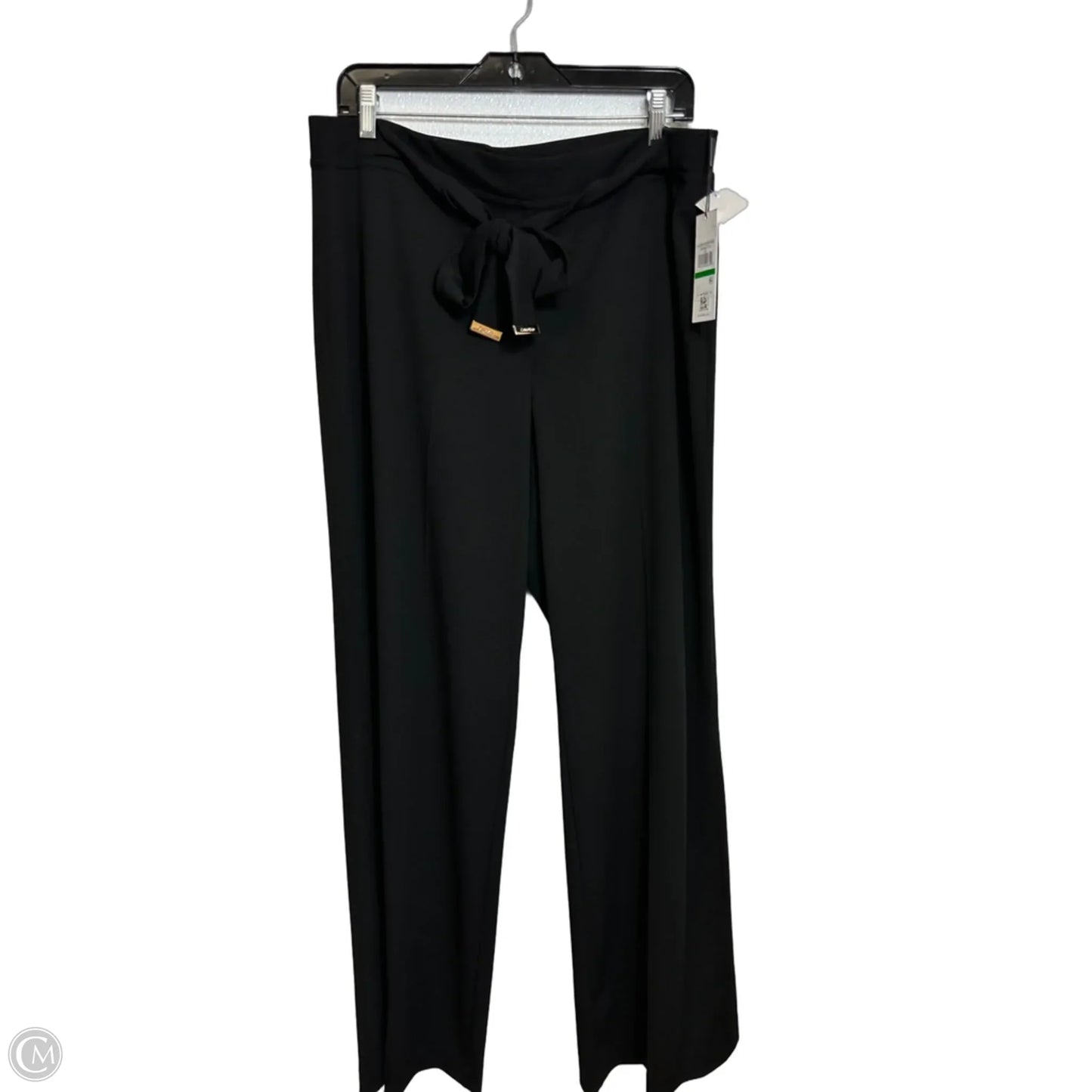 Pants Dress By Calvin Klein In Black, Size: L