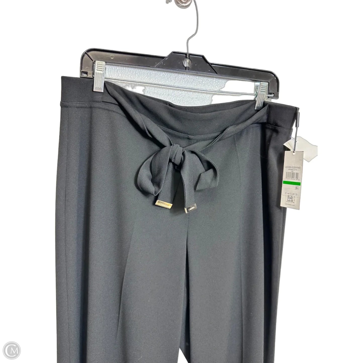 Pants Dress By Calvin Klein In Black, Size: L