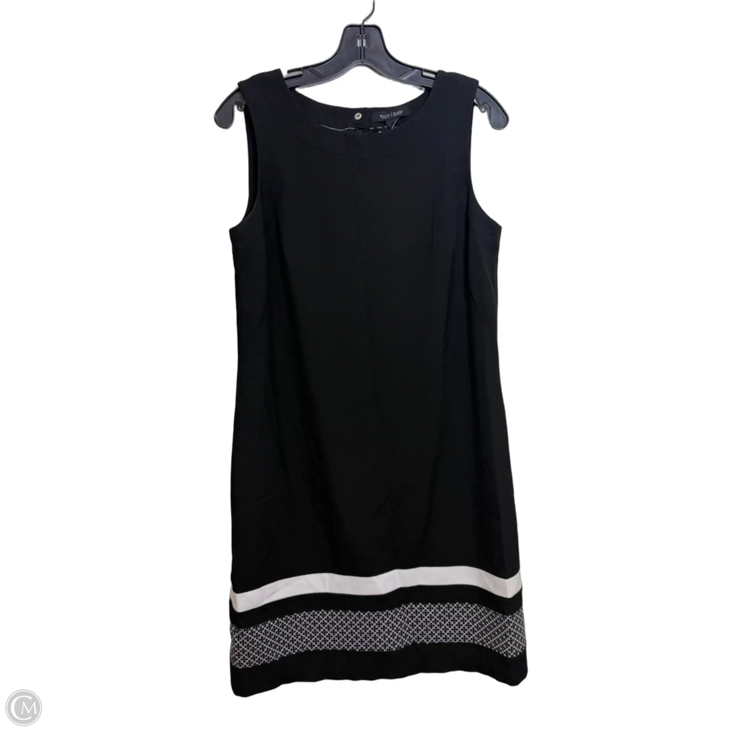 Dress Casual Short By White House Black Market In Black, Size: 8