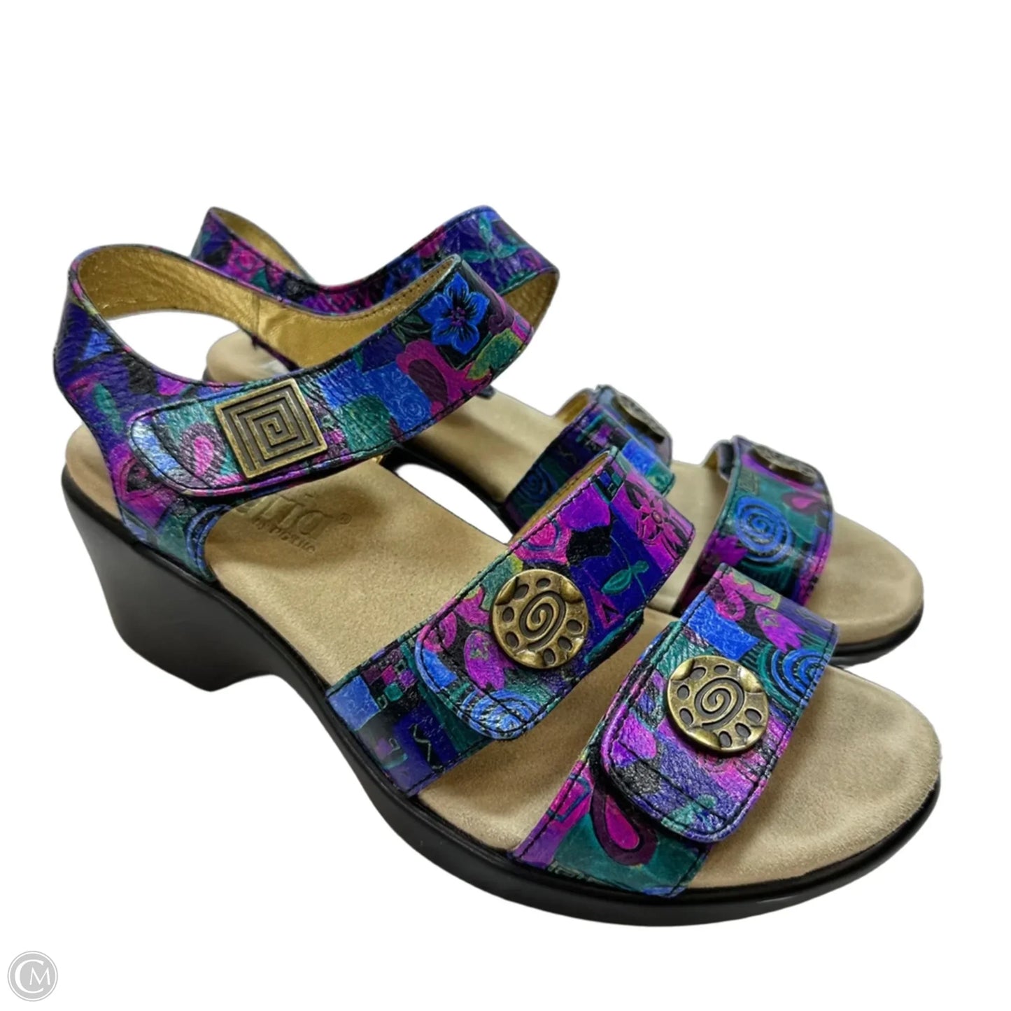 Sandals Flats By Alegria In Purple, Size: 7