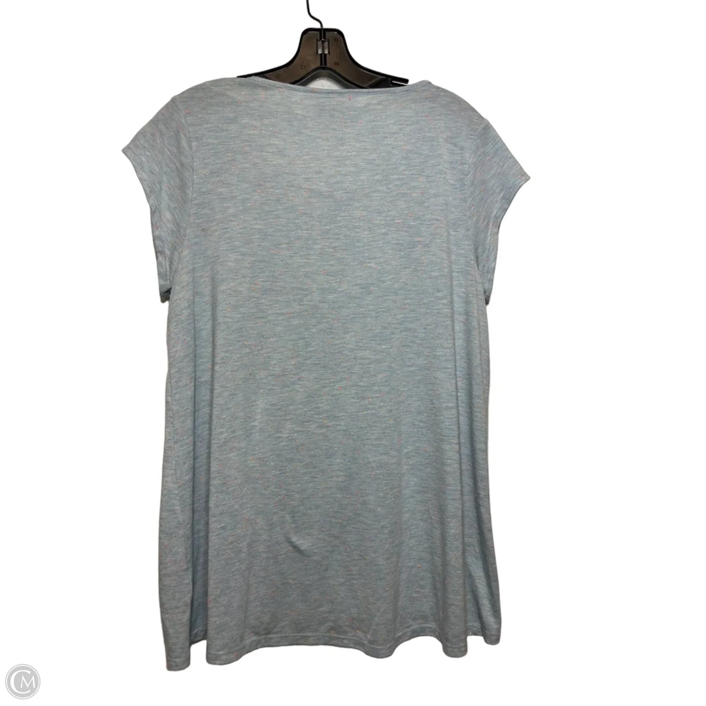 Top Short Sleeve Basic By Disney In Blue, Size: L