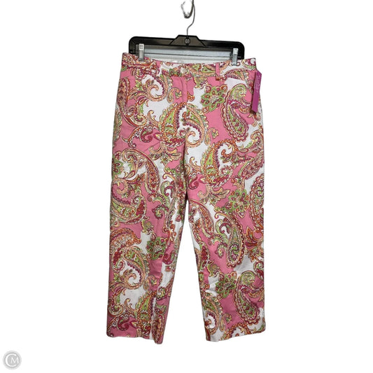 Pants Cropped By Jones New York In Pink, Size: 12