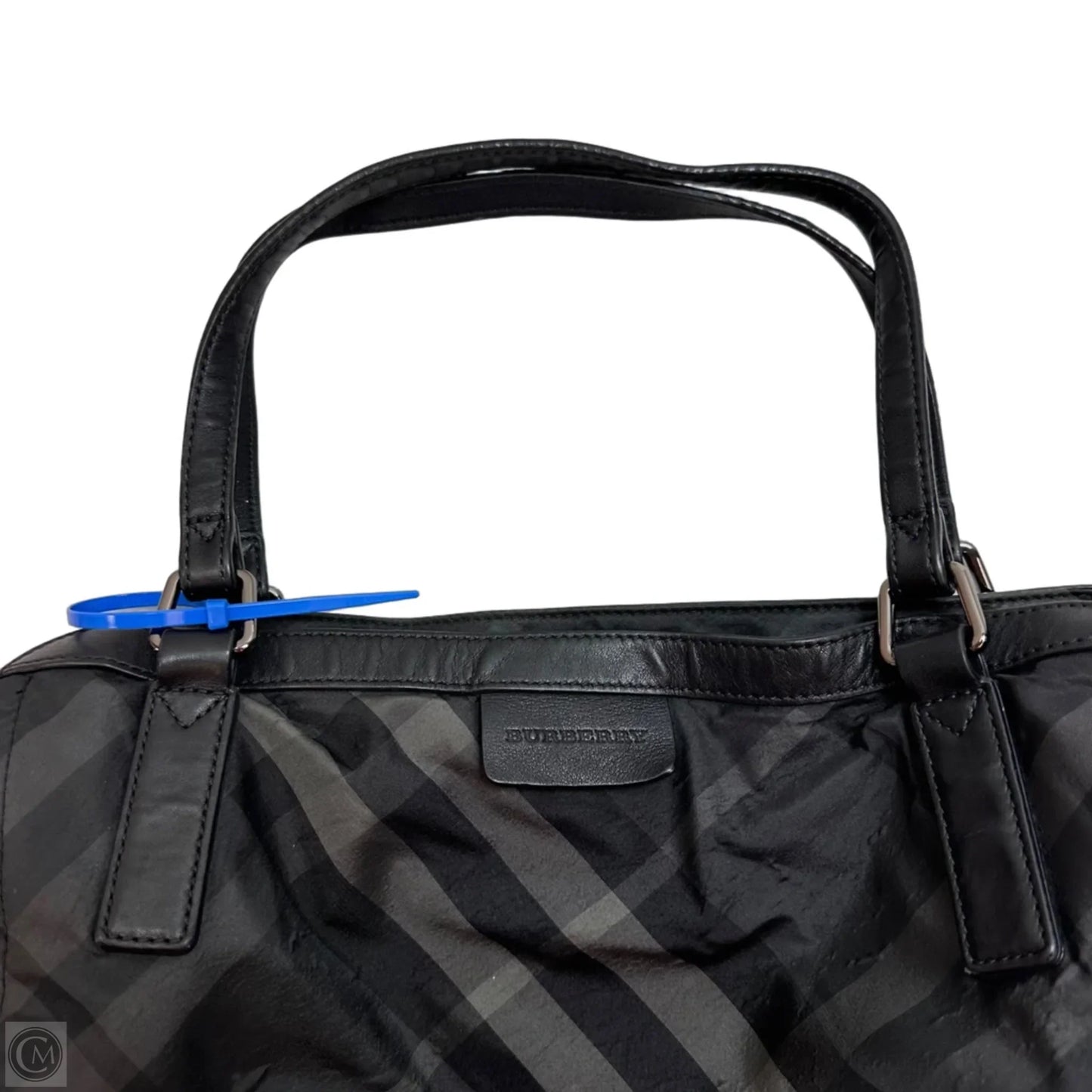 Tote Luxury Designer By Burberry, Size: Medium