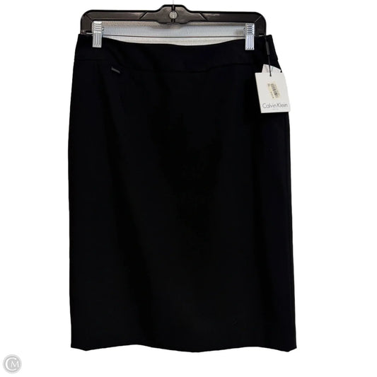 Skirt Mini & Short By Calvin Klein In Black, Size: 6