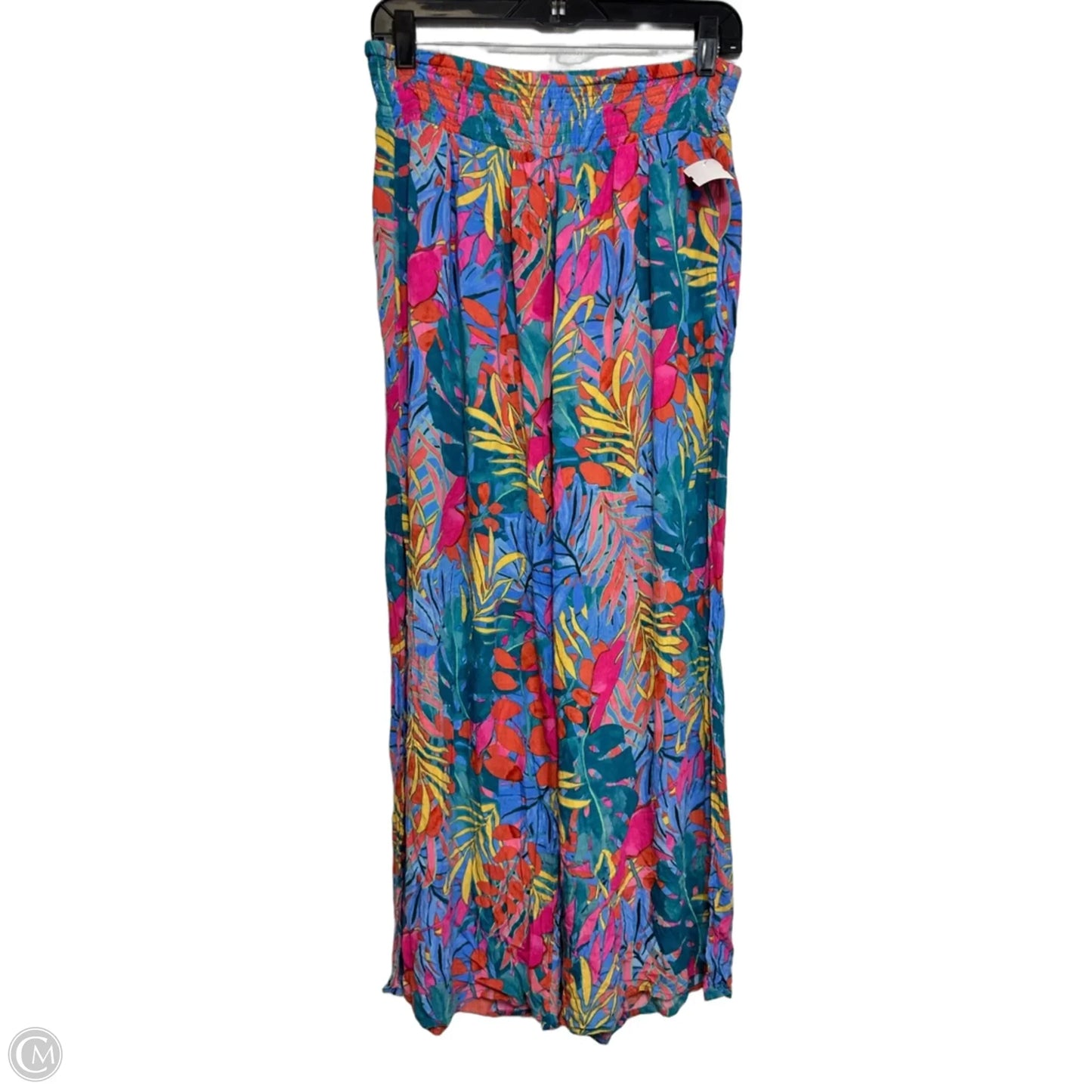 Pants Lounge By Kona Sol In Floral Print, Size: M