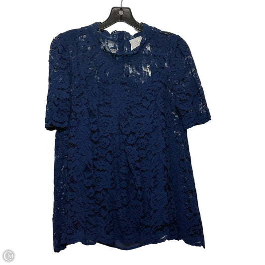 Top Short Sleeve By Hd In Paris In Navy, Size: 14