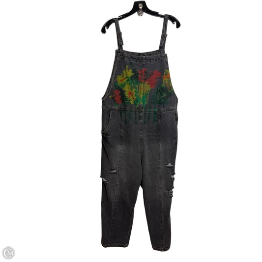 Overalls By Clothes Mentor In Grey, Size: Osfm