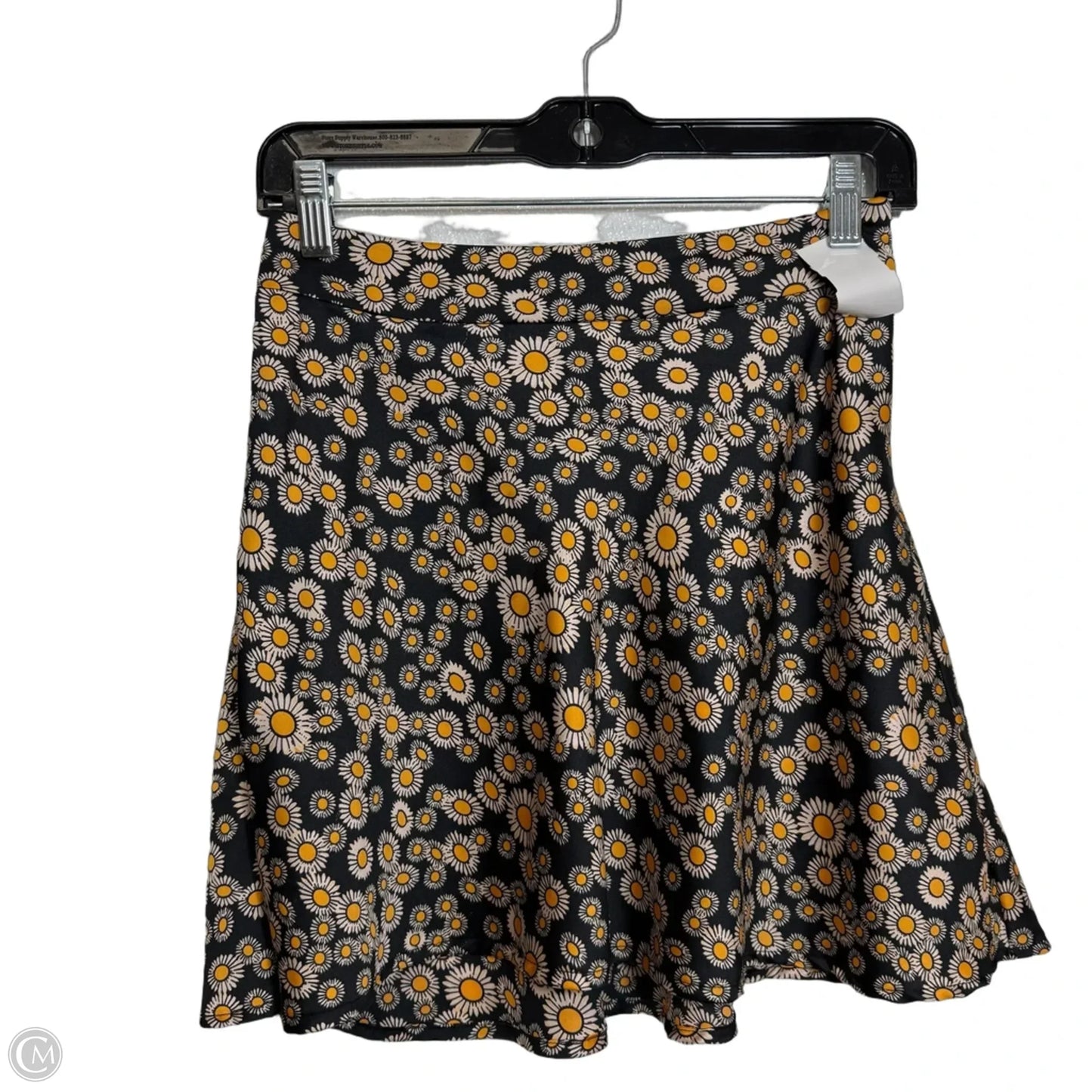 Skirt Mini & Short By Free People In Black & Gold, Size: 0