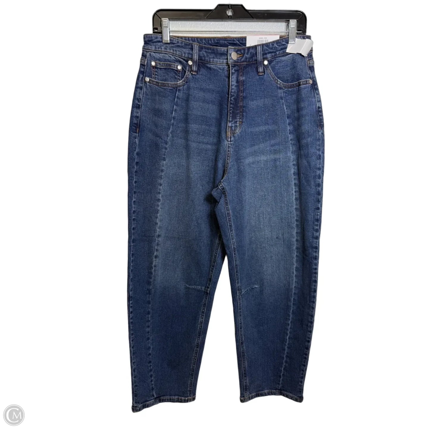 Barrel Jeans Wide Leg By On 34th In Blue Denim, Size: 10