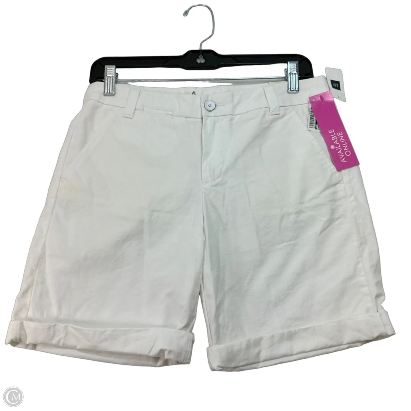 Shorts By Gap In White, Size: 0