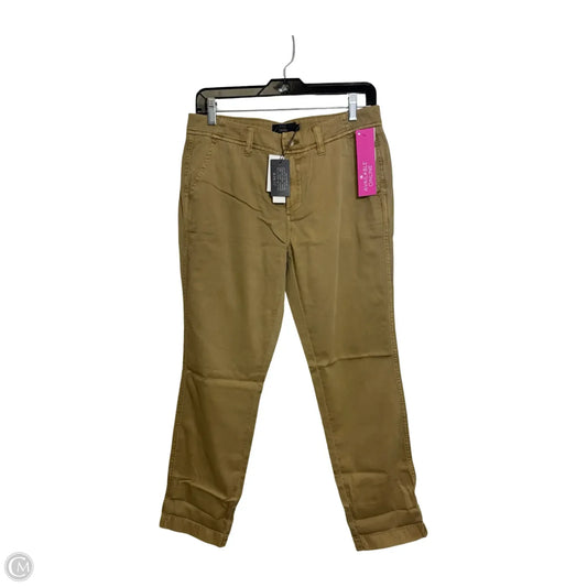 Pants Cropped By J. Crew In Tan, Size: 2