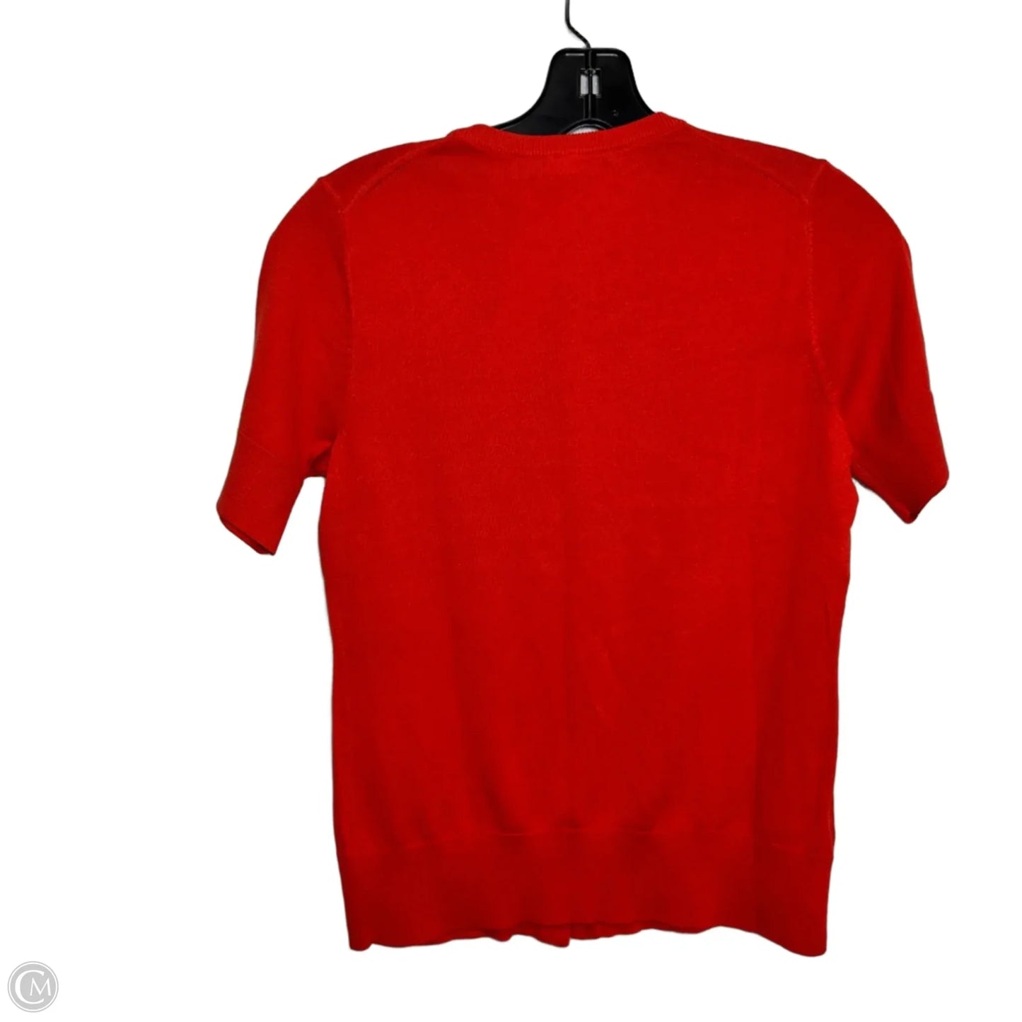 Sweater Short Sleeve By Ann Taylor In Red, Size: Xs