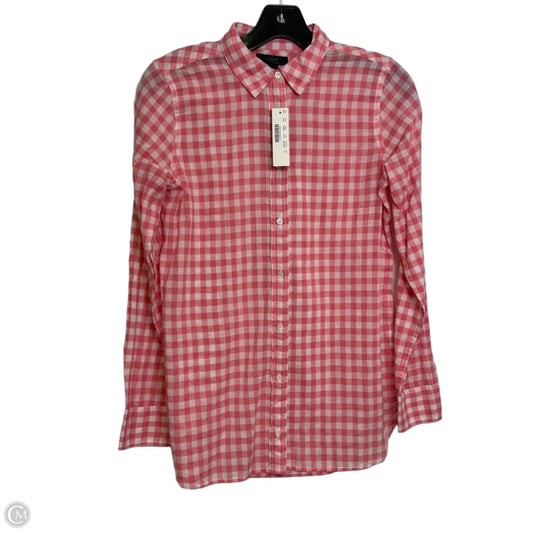 Top Long Sleeve By J. Crew In Pink, Size: Xs