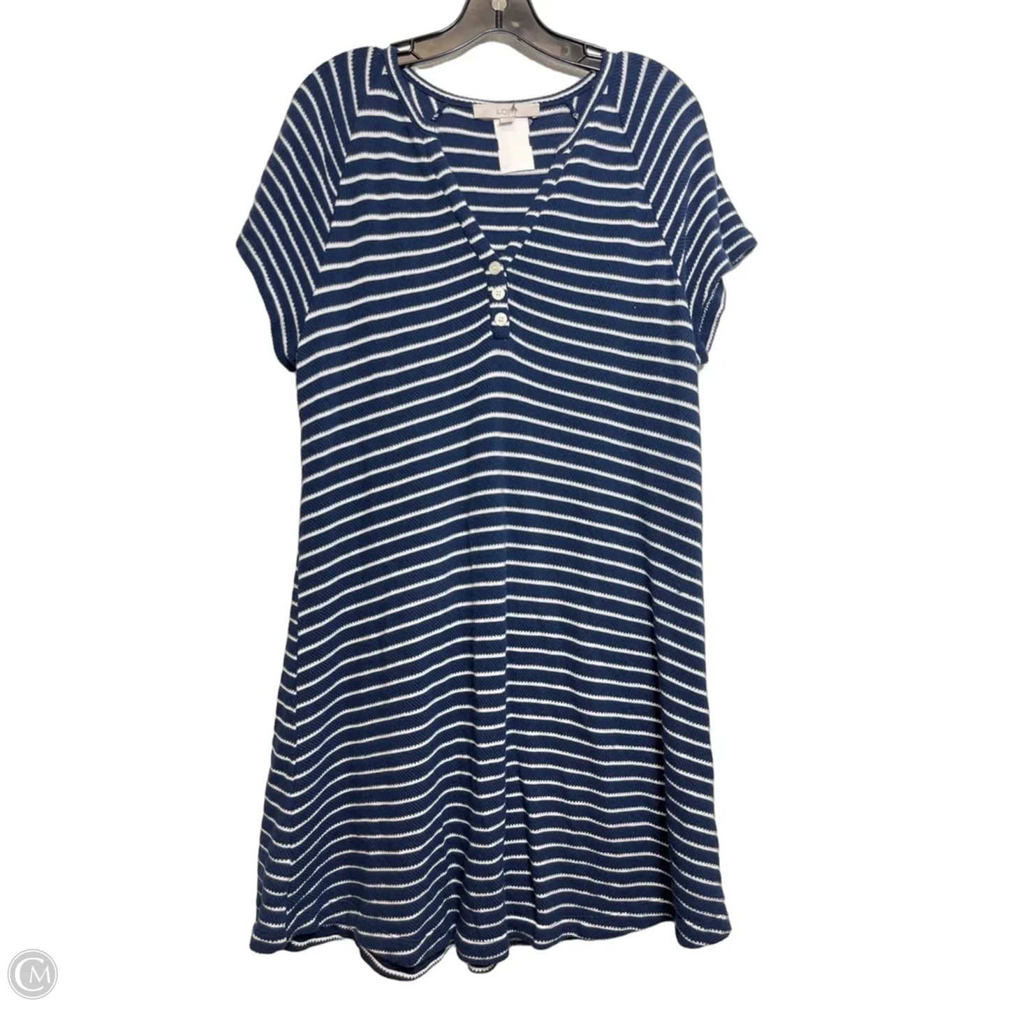Dress Casual Short By Loft In Navy, Size: L