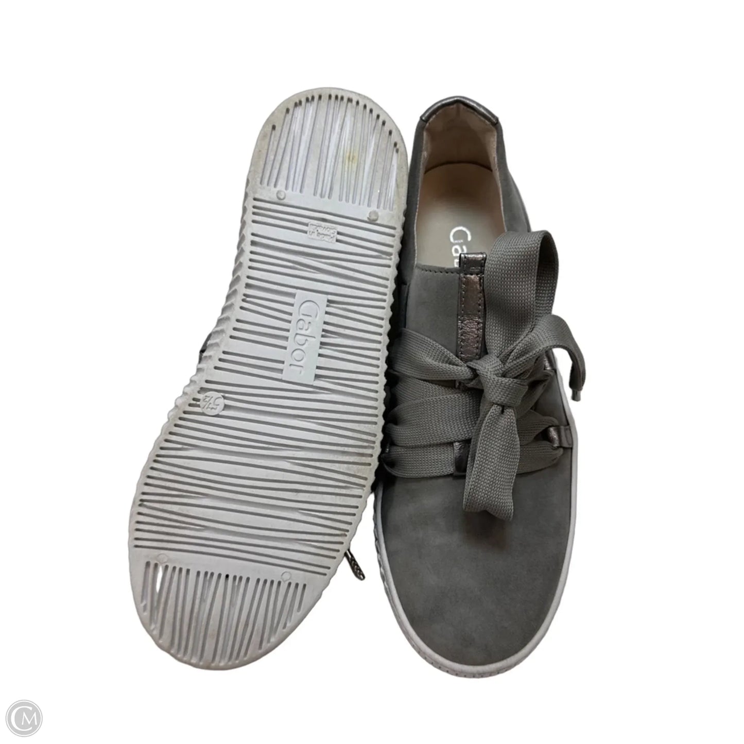 Shoes Flats By Cma In Grey, Size: 5.5