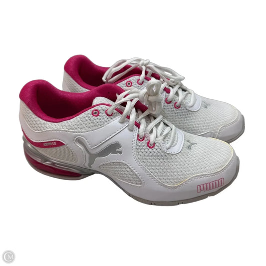 Shoes Athletic By Puma In White, Size: