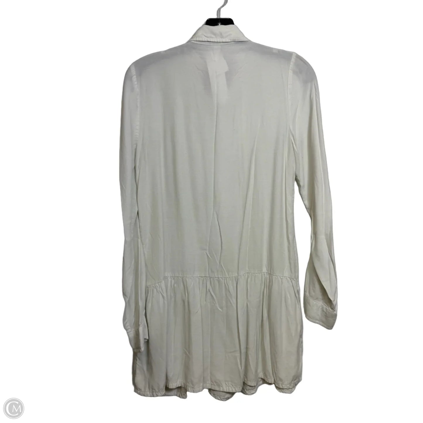 Top Long Sleeve By Free People In White, Size: S