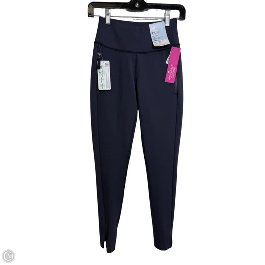 Athletic Leggings By Flx In Navy, Size: Xs