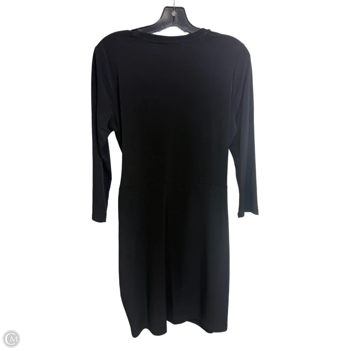 Dress Casual Midi By Michael By Michael Kors In Black, Size: M